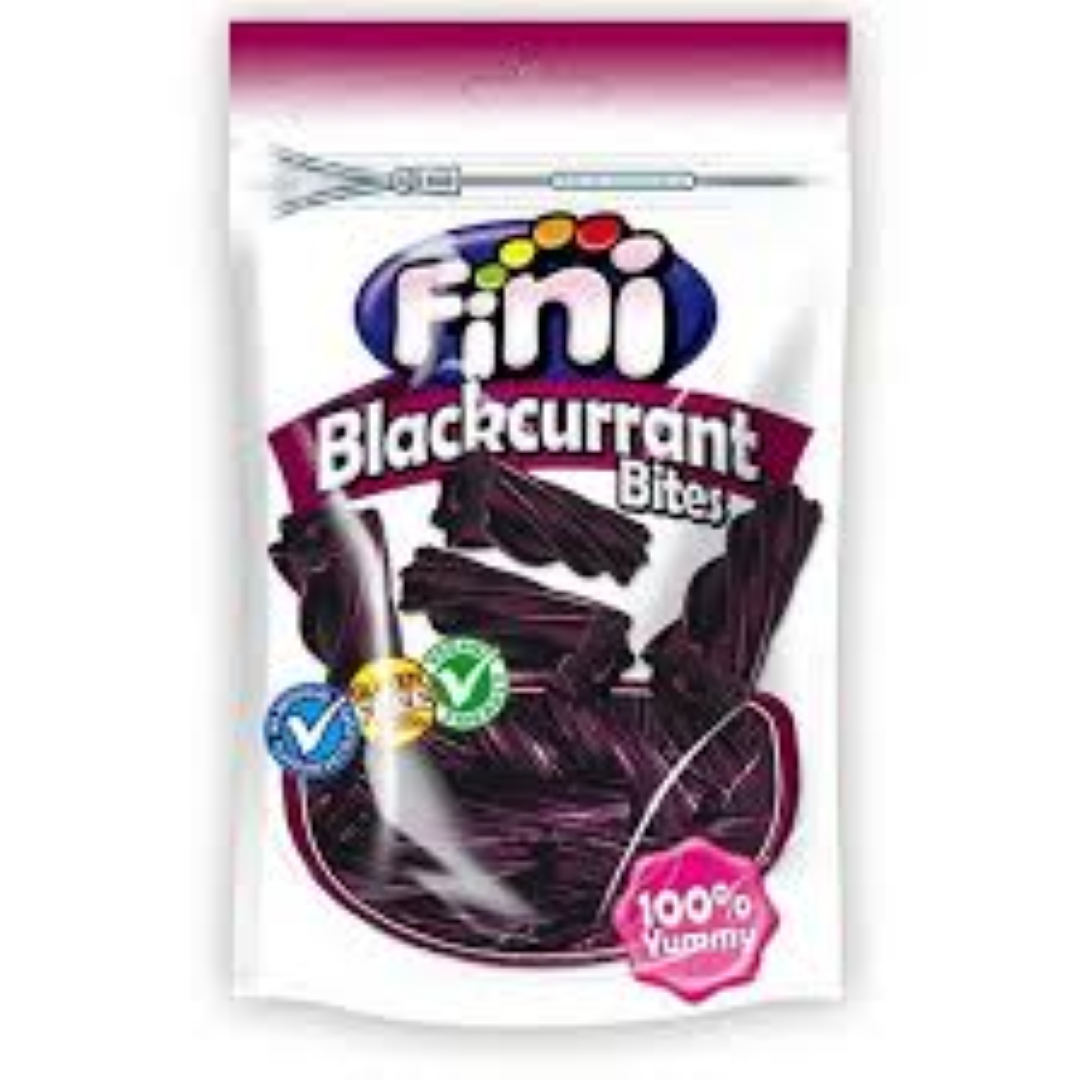 FINI BLACKCURRANT BITES 150G